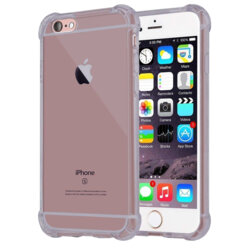 Husa iPhone 5/ 5s/ SE Techsuit Shockproof Clear Silicone, fumuriu
