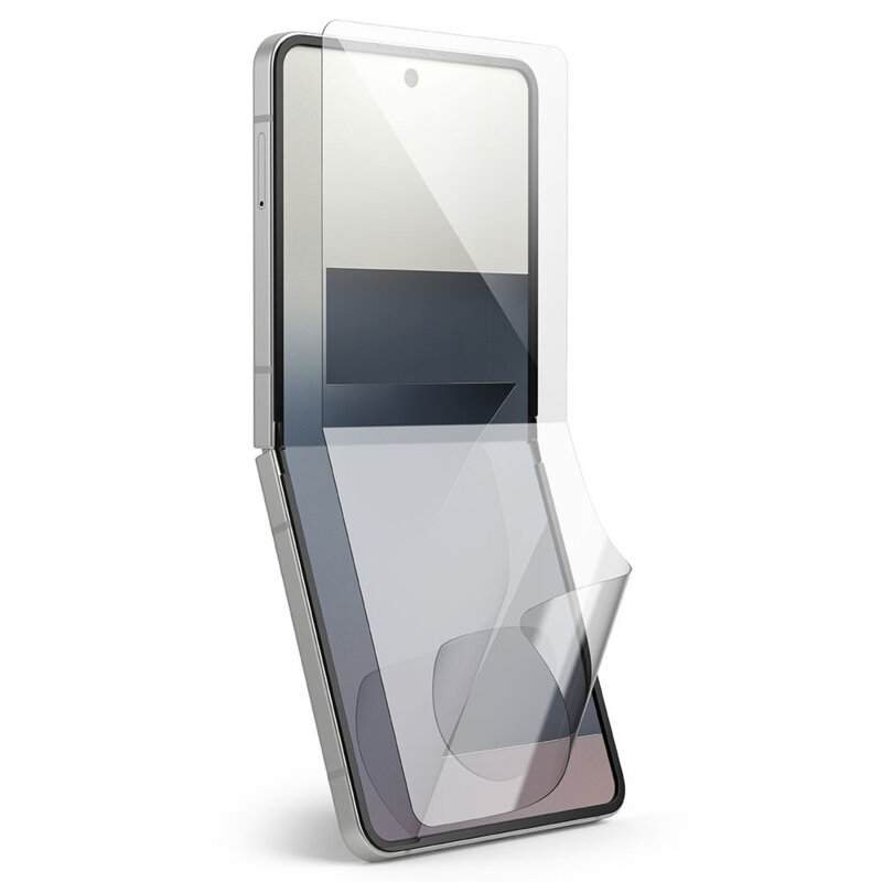 [Pachet 2x] Folie Samsung Galaxy Z Flip7 Ringke Dual Easy Pro Film, transparenta