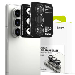 Folie sticla camera Samsung Galaxy Z Fold7 Ringke Camera Lens Frame, negru