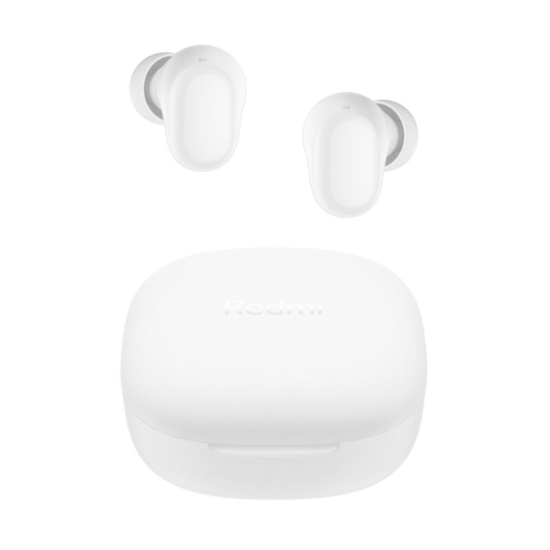 Casti Bluetooth originale Xiaomi Redmi Buds 6 Play, alb, blister