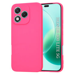 Husa silicon Honor 400 Lite Techsuit SoftFlex, fucsia