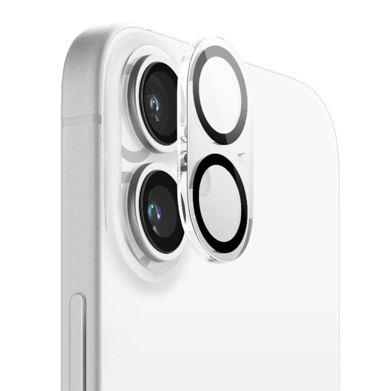 Folie iPhone 16 Plus ANANK Camera Guard, negru/transparenta