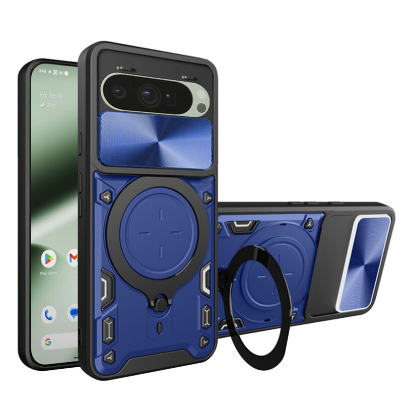 Husa Google Pixel 10 Pro Techsuit CamGuard Pro, albastru