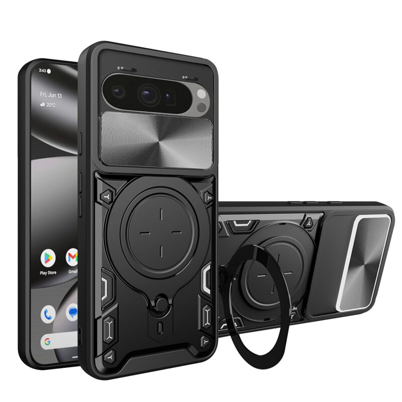 Husa Google Pixel 10 Pro XL Techsuit CamGuard Pro, negru