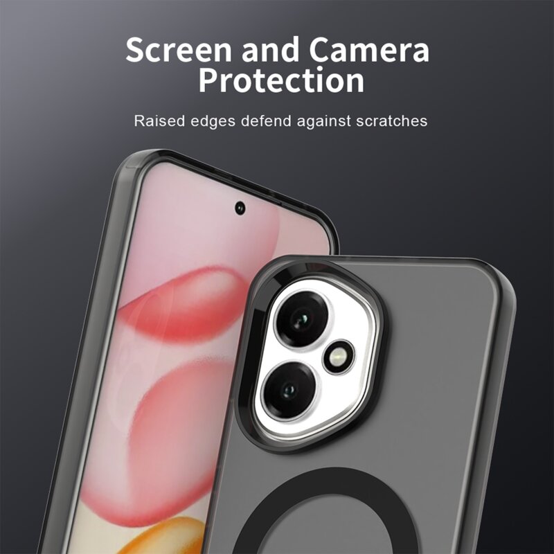 Husa Honor 400 Techsuit CandyCase MagSafe, negru