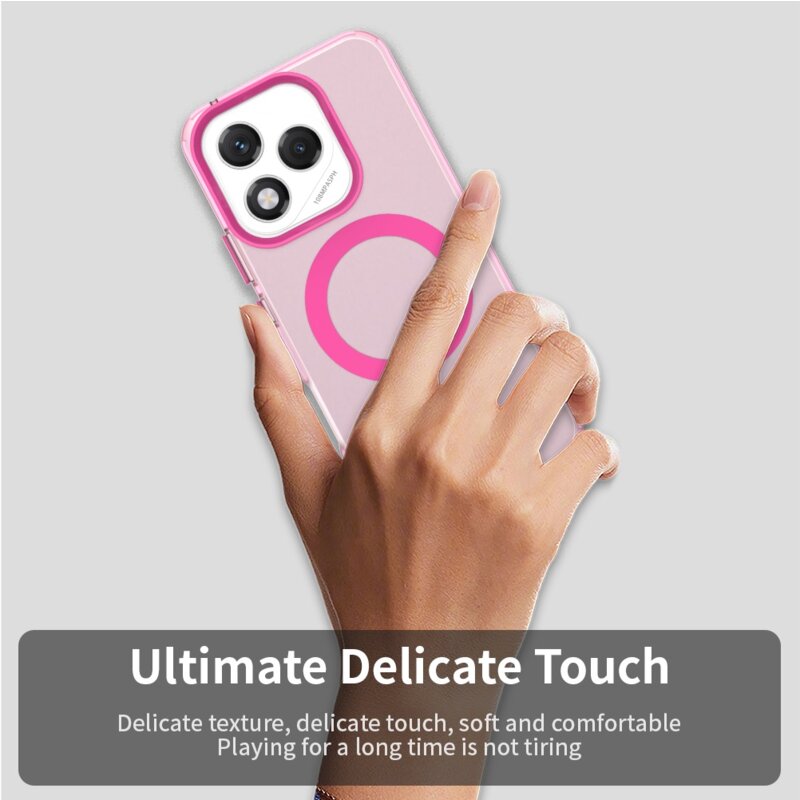 Husa Honor 400 Lite Techsuit CandyCase MagSafe, roz