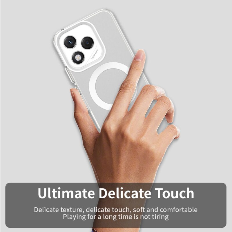 Husa Honor 400 Lite Techsuit CandyCase MagSafe, alb