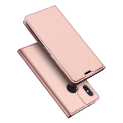 Husa Xiaomi Redmi Note 5 Pro Dux Ducis Flip Stand Book - Roz