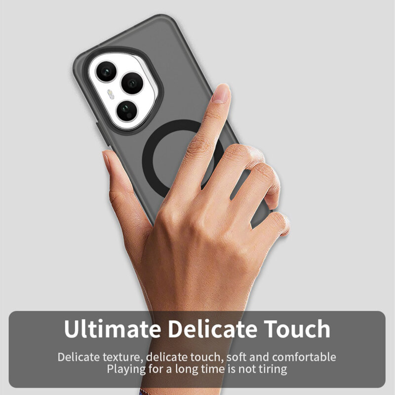 Husa Honor 400 Pro Techsuit CandyCase MagSafe, negru