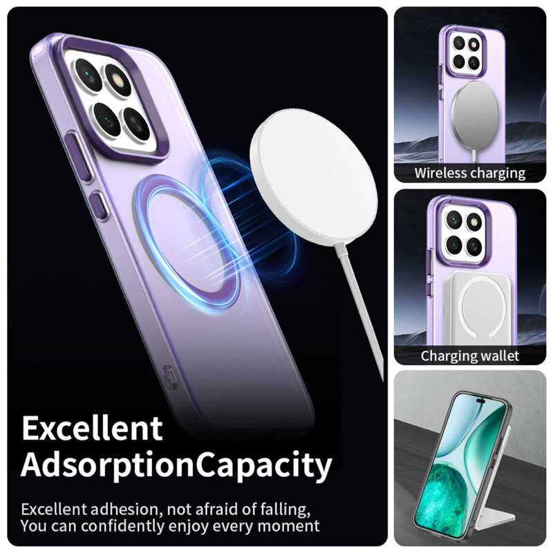 Husa Honor X8c Techsuit CandyCase MagSafe, mov
