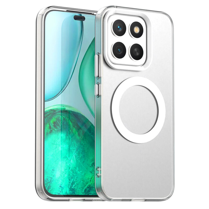 Husa Honor X8c Techsuit CandyCase MagSafe, alb