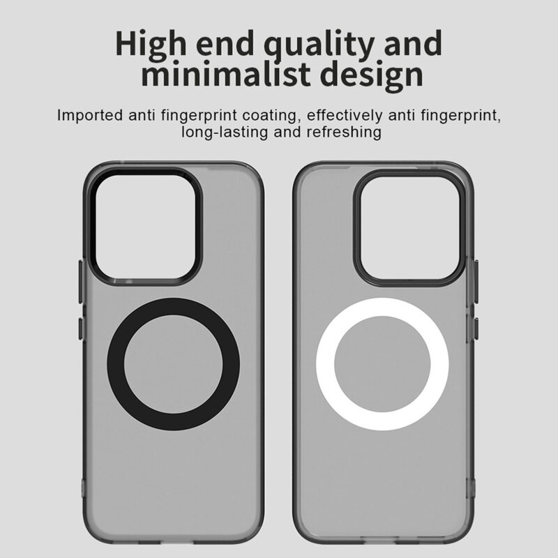 Husa Honor X8c Techsuit CandyCase MagSafe, negru