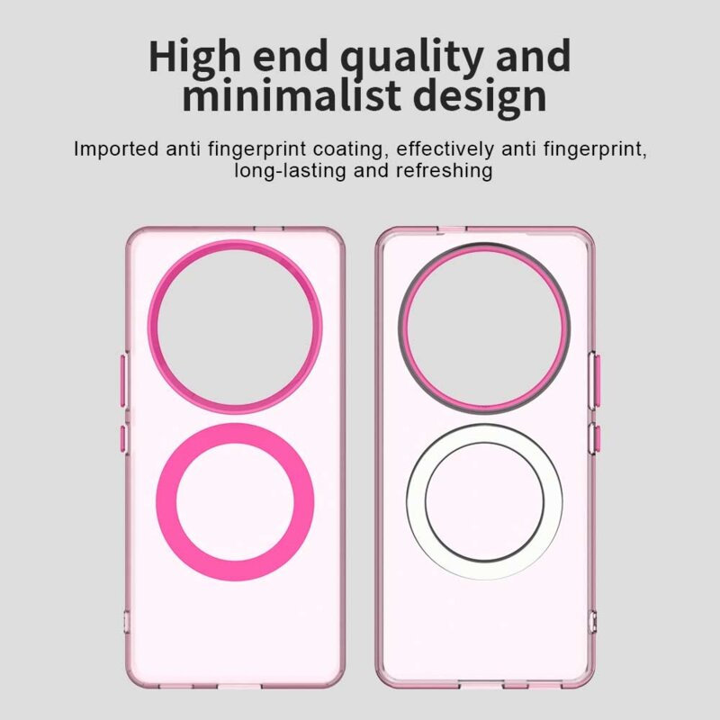 Husa Honor X9c Techsuit CandyCase MagSafe, roz