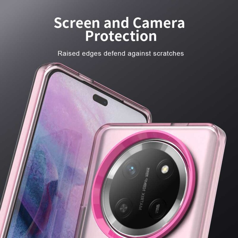 Husa Honor X9c Techsuit CandyCase MagSafe, roz