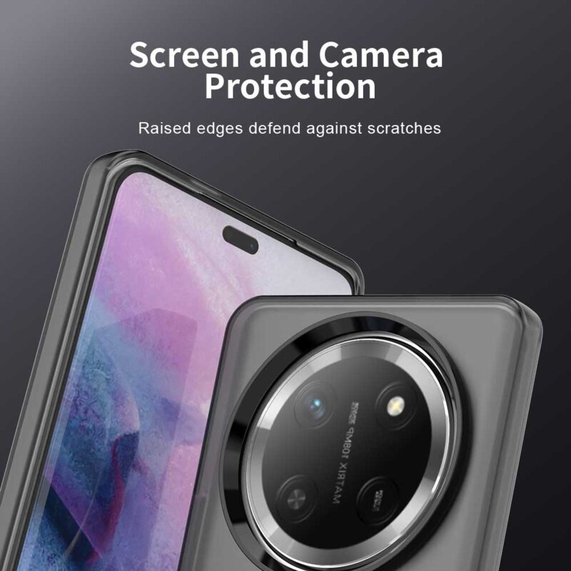 Husa Honor Magic7 Lite Techsuit CandyCase MagSafe, negru