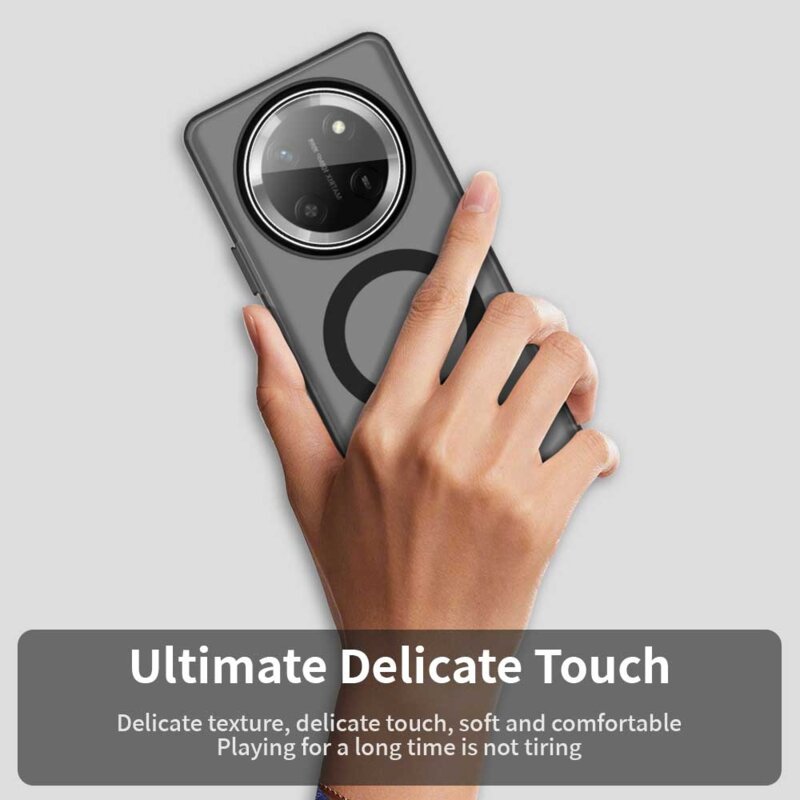 Husa Honor X9c Techsuit CandyCase MagSafe, negru