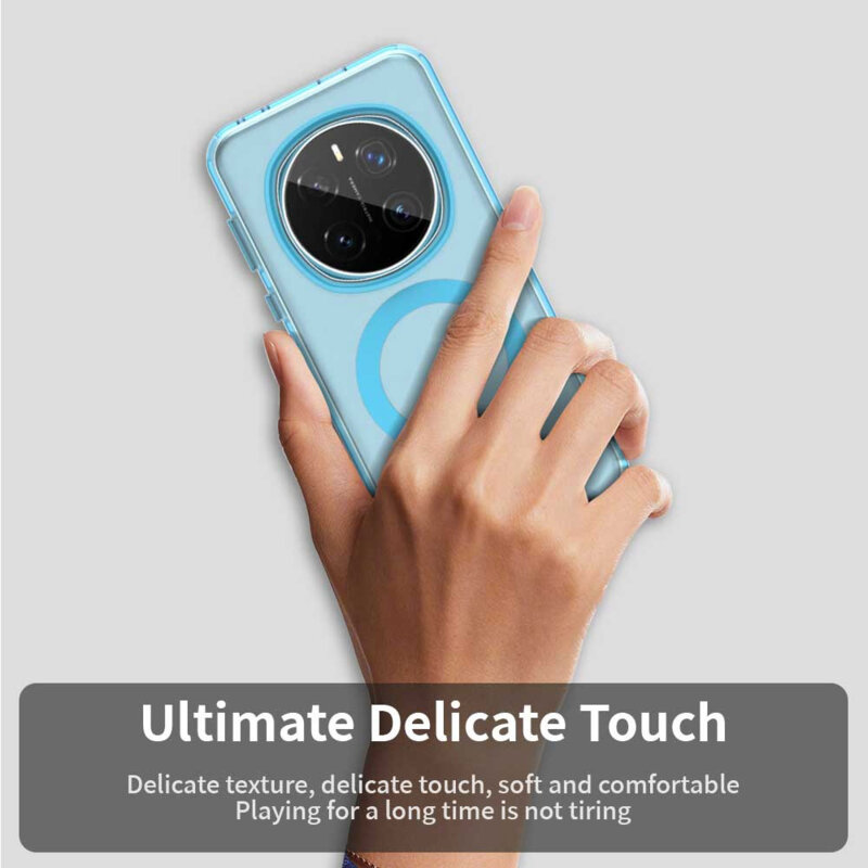 Husa Honor Magic7 Pro Techsuit CandyCase MagSafe, albastru