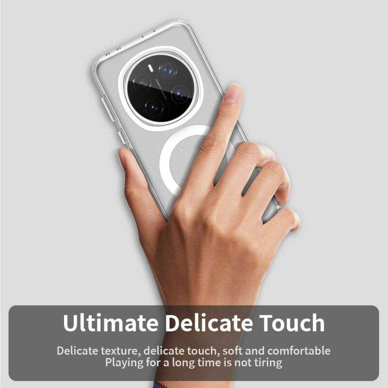 Husa Honor Magic7 Pro Techsuit CandyCase MagSafe, alb