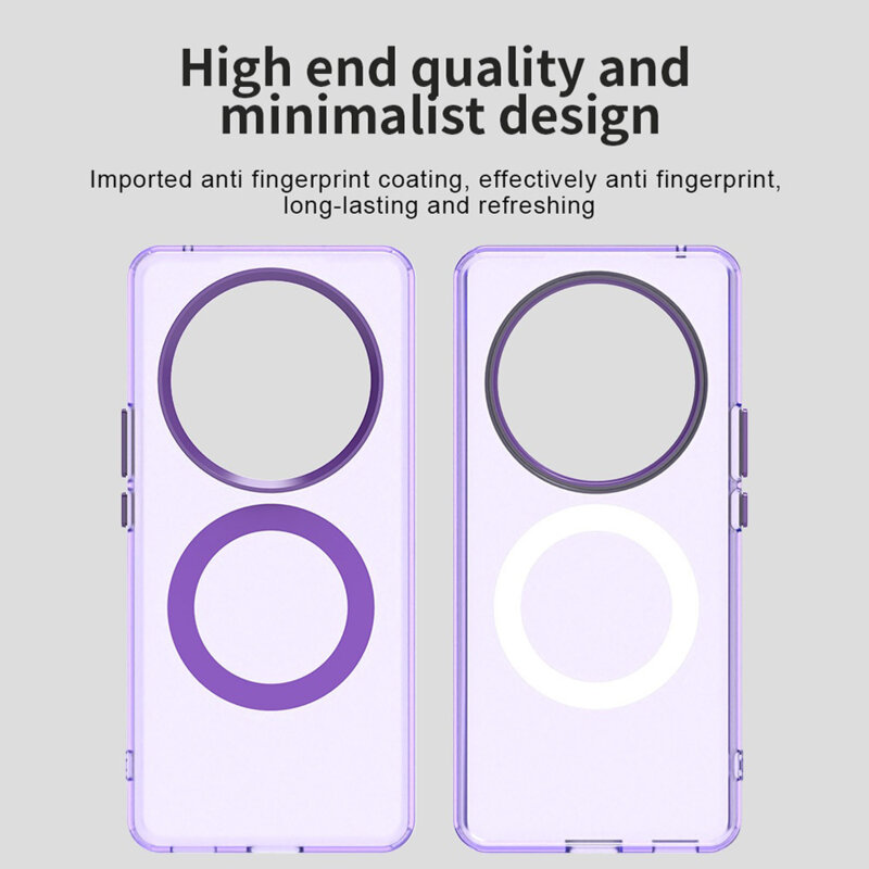 Husa Honor Magic6 Lite Techsuit CandyCase MagSafe, mov