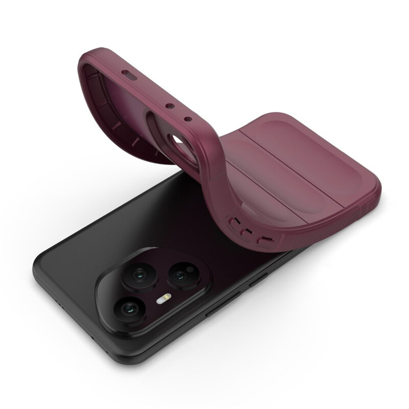 Husa Honor 400 Pro Techsuit Magic Shield, bordo