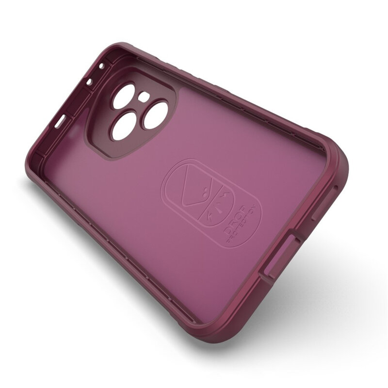 Husa Honor 400 Pro Techsuit Magic Shield, bordo