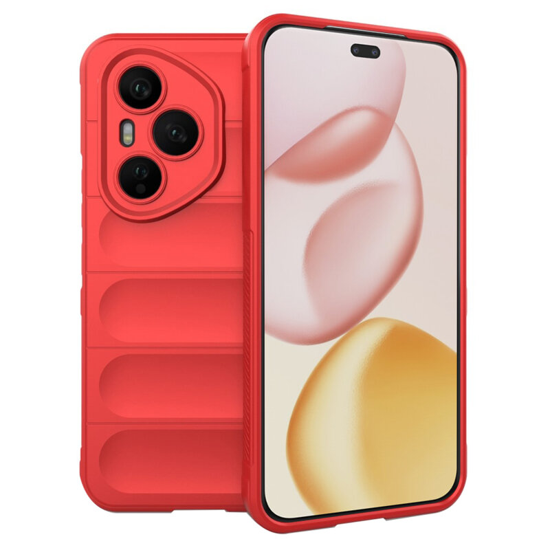 Husa Honor 400 Pro Techsuit Magic Shield, rosu