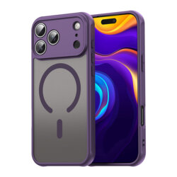 Husa iPhone 17 Pro Max Techsuit HaloFrost II MagSafe, mov