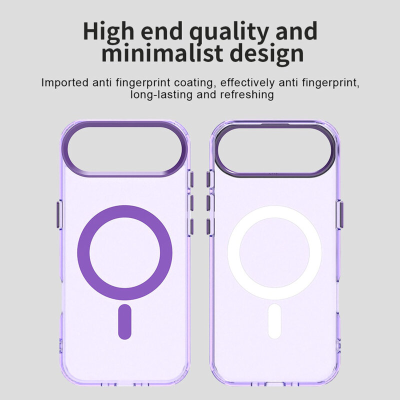 Husa iPhone 17 Air Techsuit CandyCase MagSafe, mov