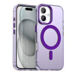 Husa iPhone 17 Techsuit CandyCase MagSafe, mov