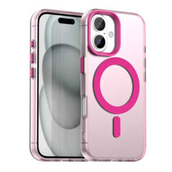 Husa iPhone 17 Techsuit CandyCase MagSafe, roz