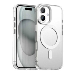 Husa iPhone 17 Techsuit CandyCase MagSafe, alb