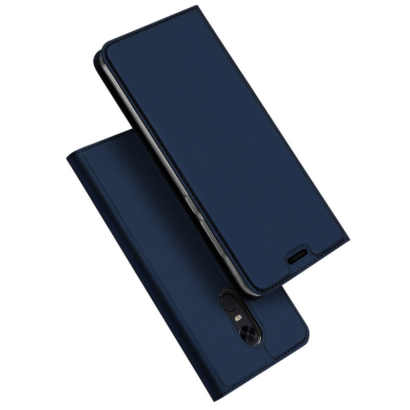 Husa Xiaomi Redmi Note 5 Dux Ducis Flip Stand Book - Albastru