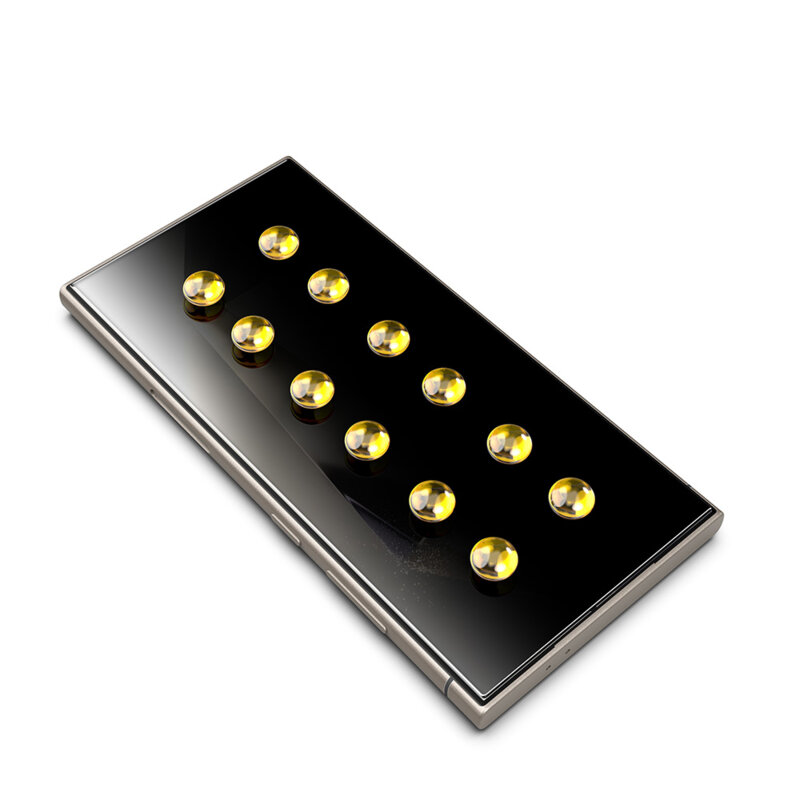 Folie Samsung Galaxy S24 Ultra, deblocare prin amprenta, Techsuit TitanGlass CrystalHD, privacy