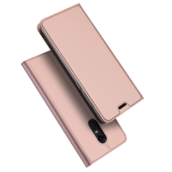 Husa Xiaomi Redmi 5 Plus Dux Ducis Flip Stand Book - Roz