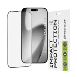 Folie sticla iPhone 17 Air Techsuit 111D Full Glue Full Cover, negru