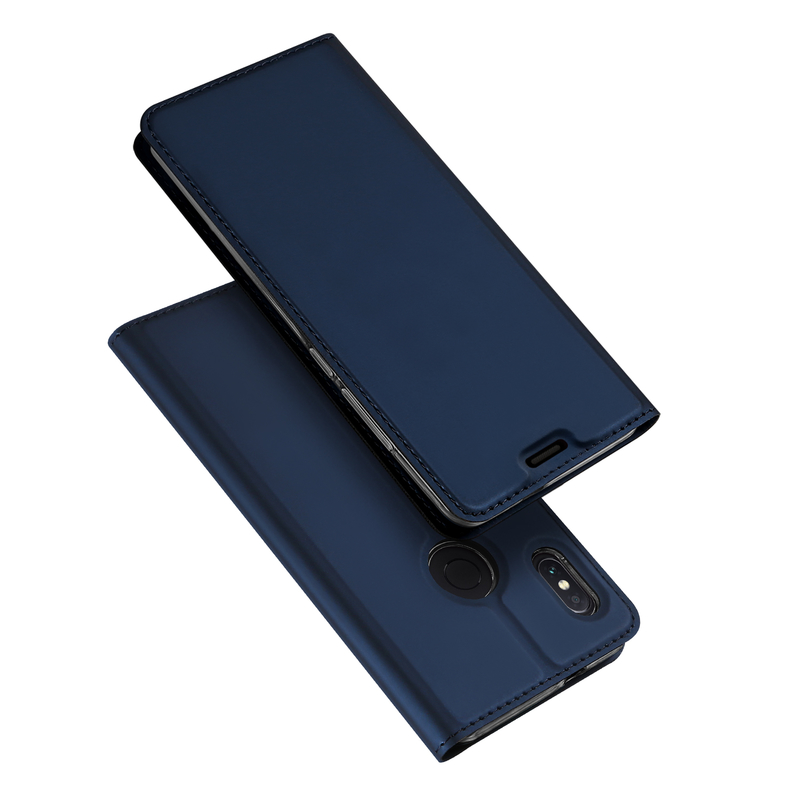 Husa Xiaomi Redmi Note 5 Pro Dux Ducis Flip Stand Book - Albastru