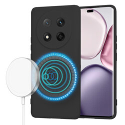 Husa silicon Honor X9c Techsuit SoftFlex, negru