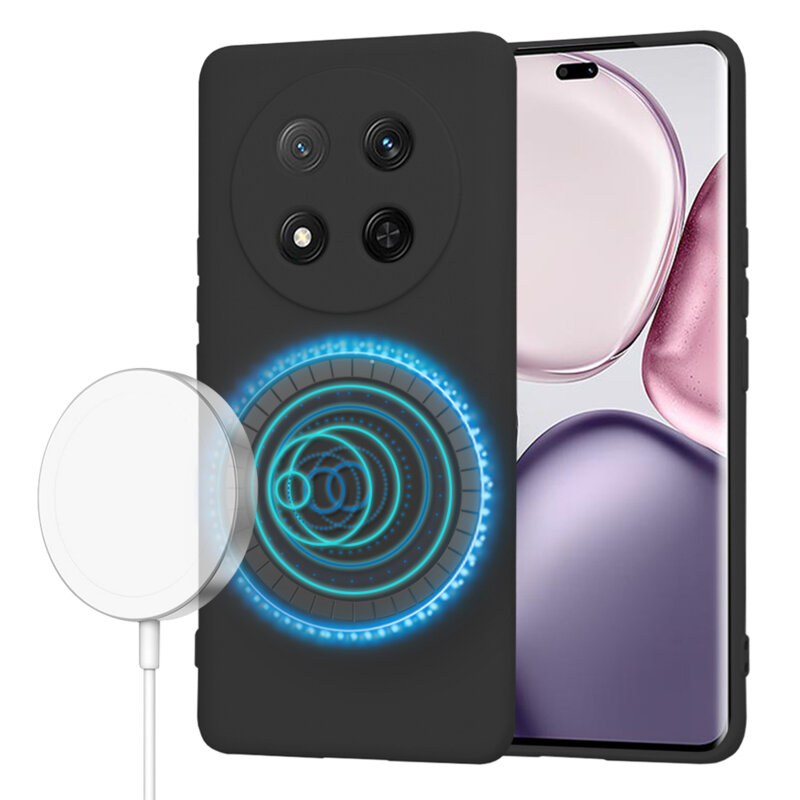 Husa silicon Honor X9c Techsuit SoftFlex, negru