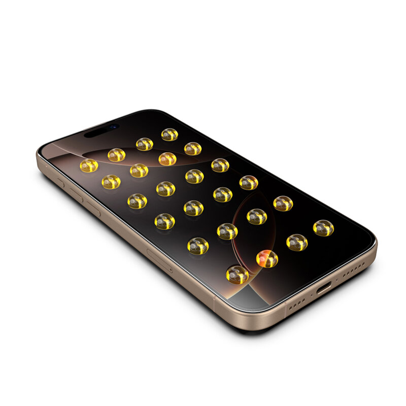 Folie iPhone 15 Plus Techsuit TitanGlass FullCover, privacy