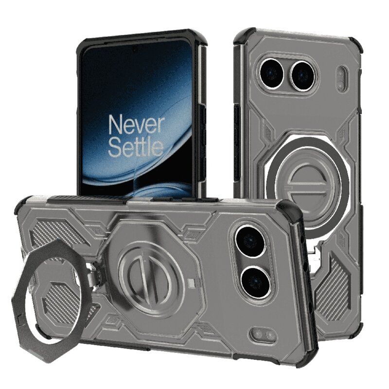 Husa OnePlus Nord 4 Techsuit Carbon Shield PRO, fumuriu
