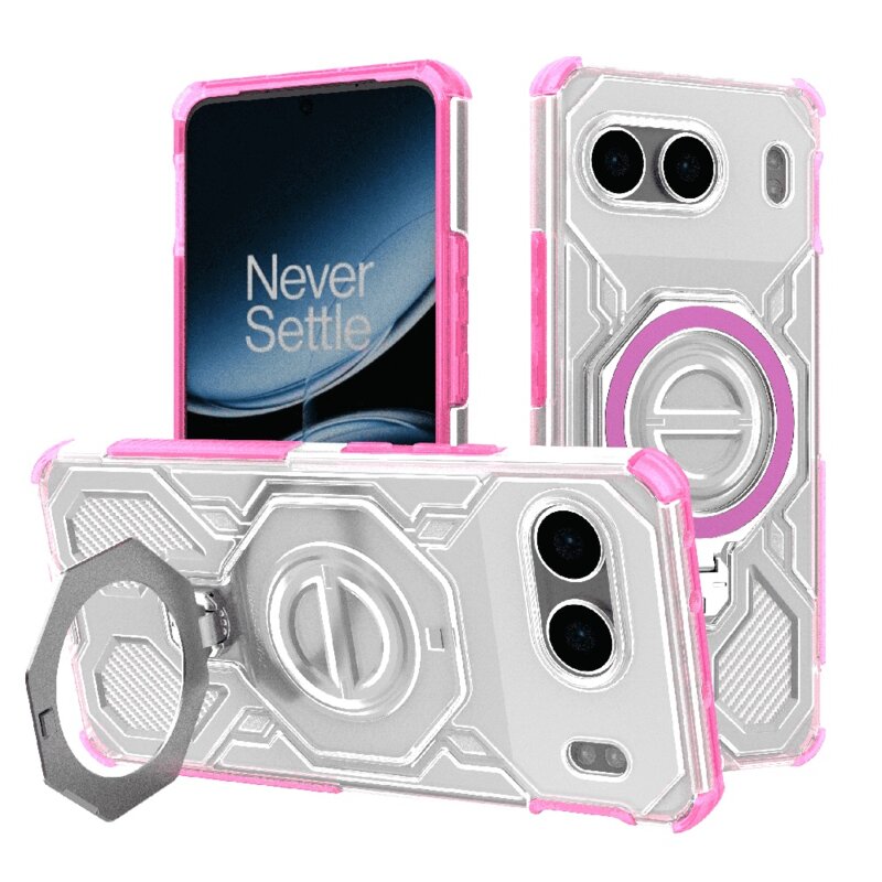 Husa OnePlus Nord 4 Techsuit Carbon Shield PRO, roz