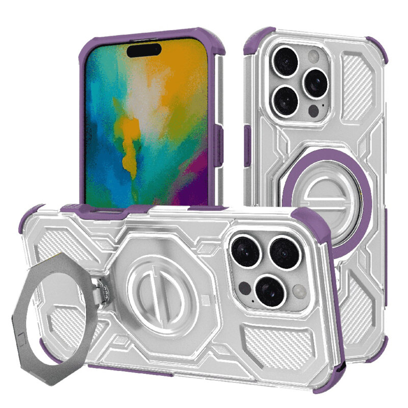 Husa iPhone 16 Pro Techsuit Carbon Shield PRO, mov