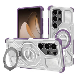 Husa Samsung Galaxy S25 Ultra Techsuit Carbon Shield PRO, mov