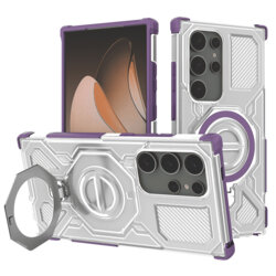 Husa Samsung Galaxy S24 Ultra Techsuit Carbon Shield PRO, mov