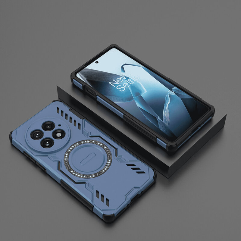 Husa OnePlus 13 Techsuit ArmorMag Case, albastru