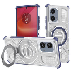Husa Motorola Edge 50 Fusion Techsuit Carbon Shield PRO, albastru