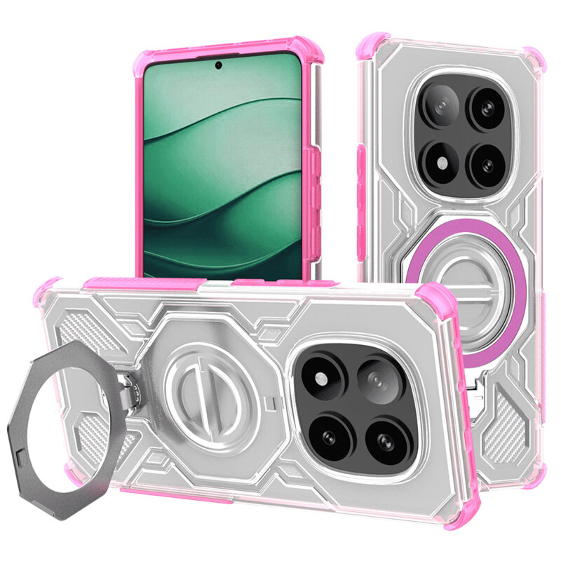 Husa Xiaomi Poco X7 Techsuit Carbon Shield PRO, roz