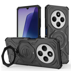 Husa Xiaomi Redmi 14C Techsuit Carbon Shield PRO, negru