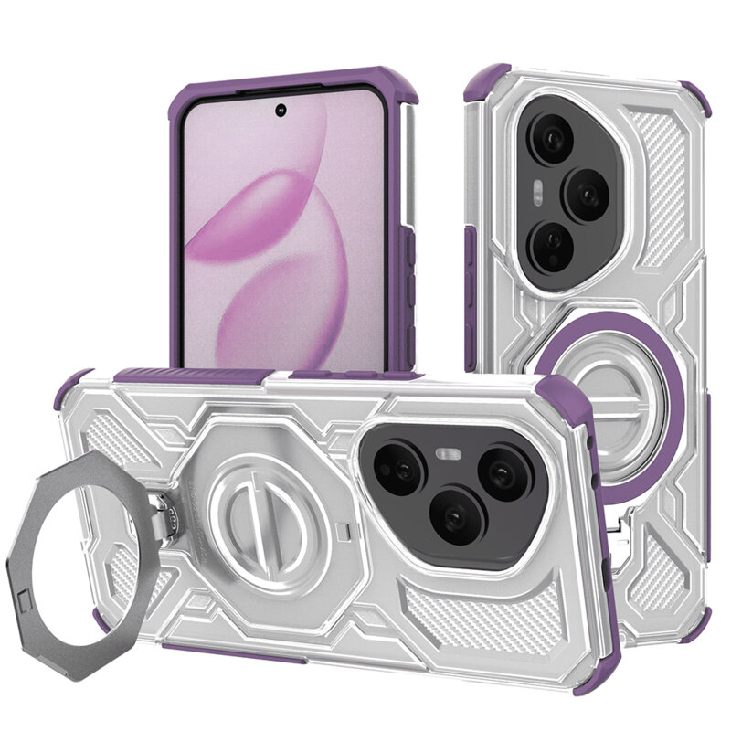 Husa Honor 400 Pro Techsuit Carbon Shield PRO, mov