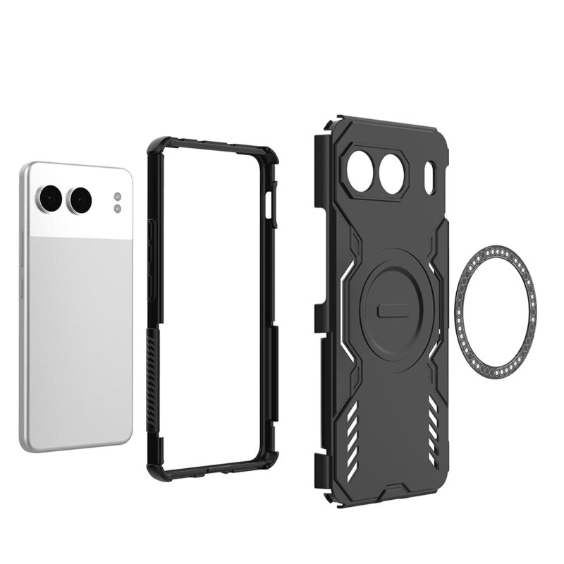 Husa OnePlus Nord 4 Techsuit ArmorMag Case, albastru